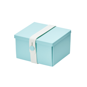 Uhmm Box Quadrada Verde Menta - Branca