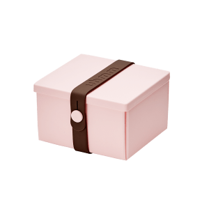 Uhmm Box Quadrada Rosa - Castanha